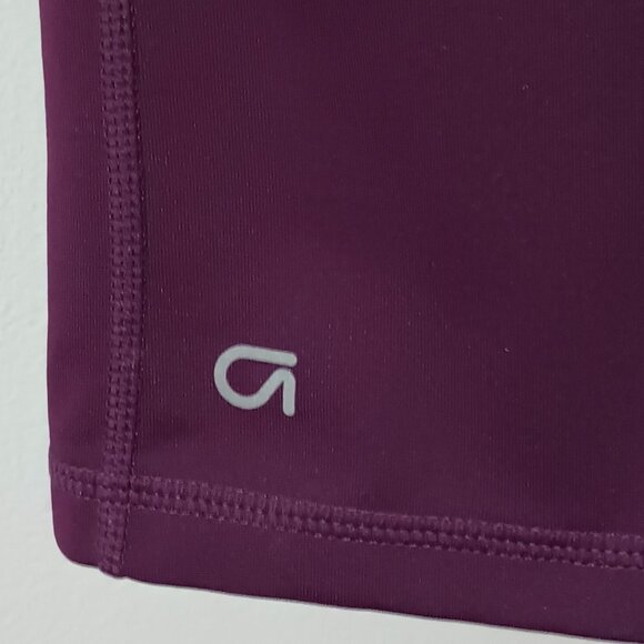 EUC ~ GapFit G-Fast Women's Plum Colored Capri Leggings (Size: Large) - Picture 6 of 6